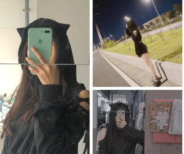 Y2K Grunge Cat Ear Hoodie - Retro 90S Fashion, Gothic Y2K, Summer Y2K Outfits