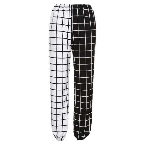 Y2K Grunge Contrast Pants & Top - 90S Fashion, Retro Style, Summer Y2K Outfits