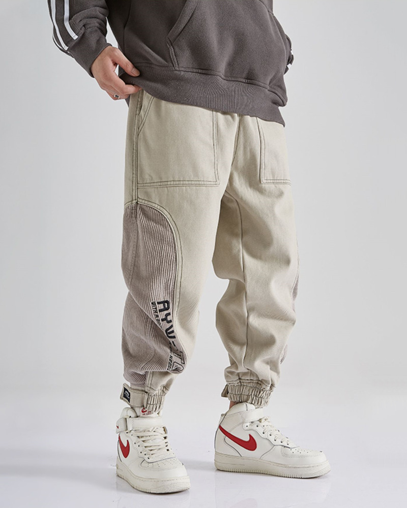 Y2K Grunge Corduroy Joggers - Retro 90S Fashion, Summer Outfits, And Pastel Goth Style