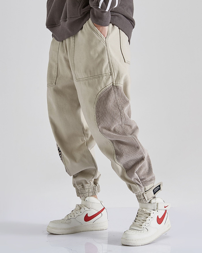 Y2K Grunge Corduroy Joggers - Retro 90S Fashion, Summer Outfits, And Pastel Goth Style