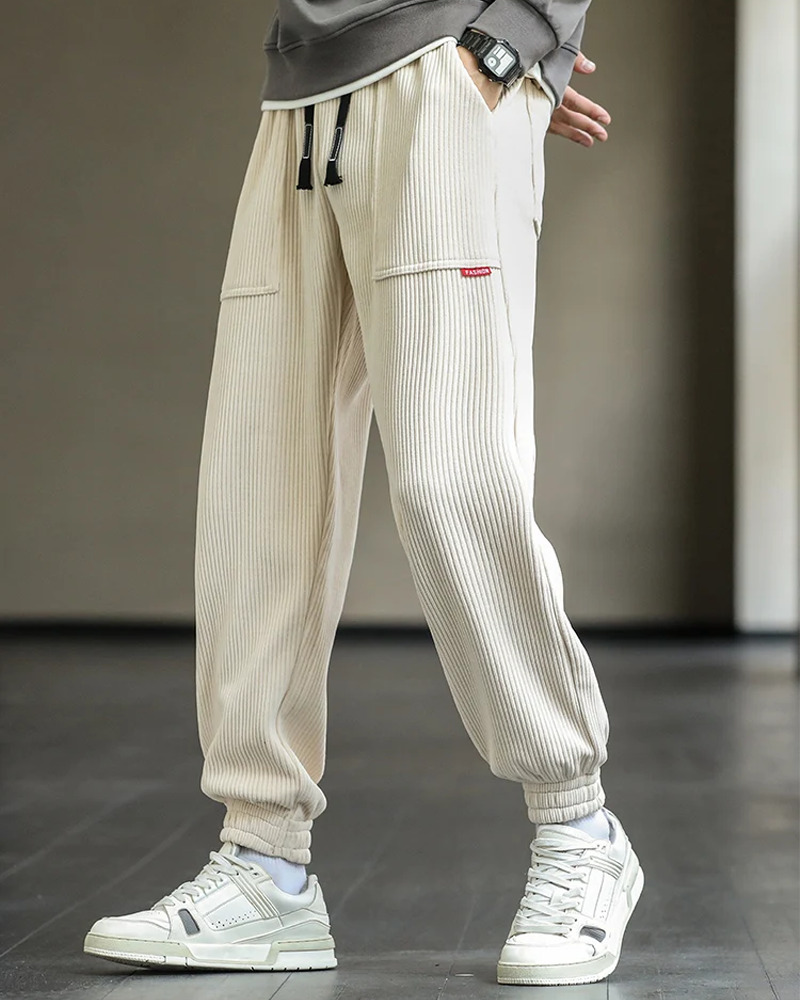 Y2K Grunge Corduroy Sweatpants - Retro 90S Fashion, Summer Outfits, And Pastel Goth Style