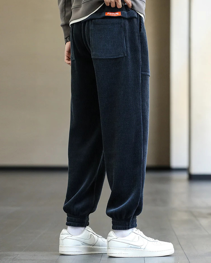 Y2K Grunge Corduroy Sweatpants - Retro 90S Fashion, Summer Outfits, And Pastel Goth Style