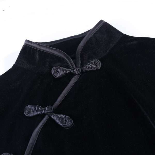 Y2K Grunge Dark Solid Vintage Dress - 90S Fashion, Retro Style, Y2K Summer & Party Outfits