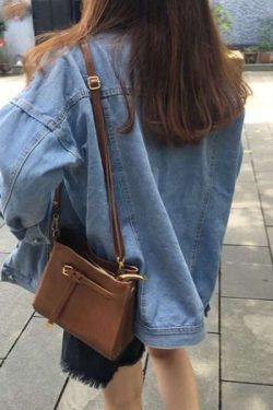 Y2K Grunge Denim Long Jacket - 90S Fashion, Retro Style, Y2K Summer Outfits, Y2K Club Outfits