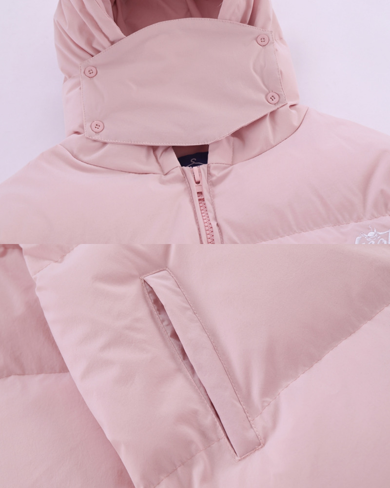 Y2K Grunge Devil Horn Puffer Jacket - Retro 90S Fashion, Gothic Y2K, Summer Y2K Outfits
