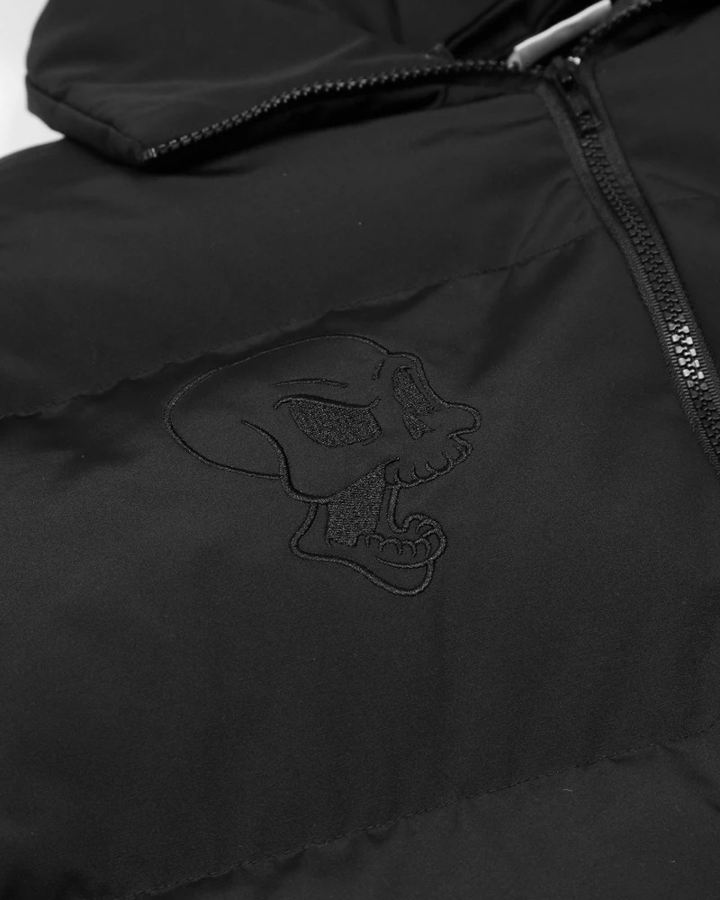 Y2K Grunge Devil Puffer Jacket - Retro 90S Fashion, Summer Outfits, And Club Party Style