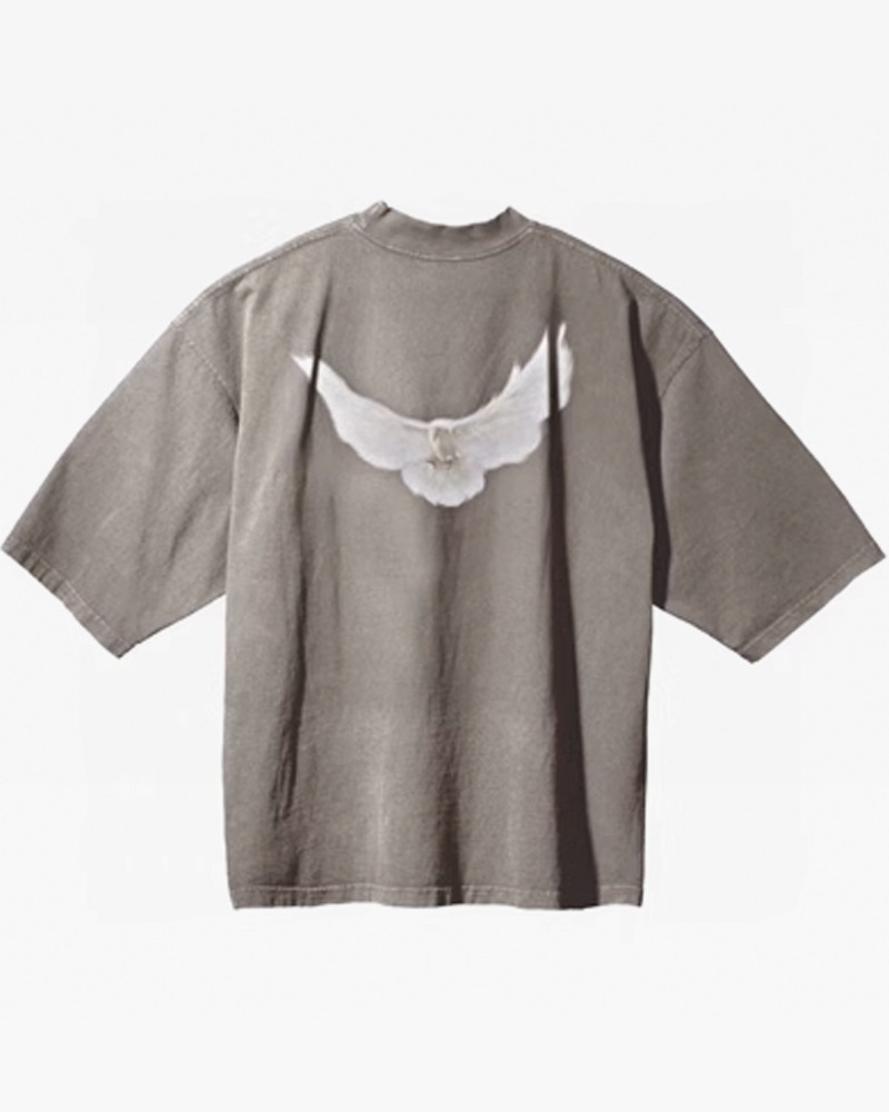 Y2K Grunge Dove Shirt - Retro 90S Summer Outfit, Pastel Goth, Y2K Club & Party Fashion