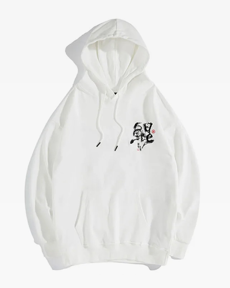 Y2K Grunge Embroidered Japanese Hoodie - Retro 90S Fashion, Summer Outfits, And Clubwear
