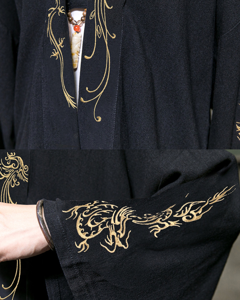Y2K Grunge Embroidered Kimono Jacket - Retro 90S Fashion, Summer Outfits, And Party Looks