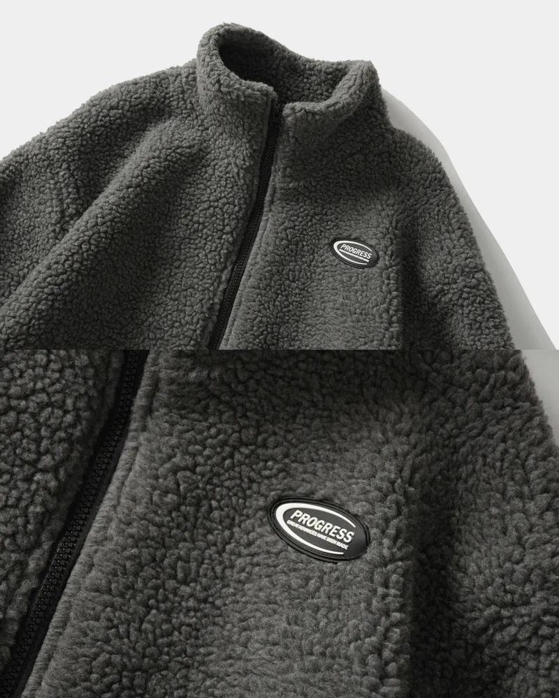 Y2K Grunge Fluffy Fleece Jacket - Retro 90S Fashion, Summer Outfits, And Pastel Goth Style