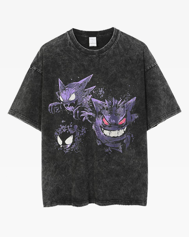 Y2K Grunge Gengar Shirt - Retro 90S Fashion, Summer Outfits, And Pastel Goth Style