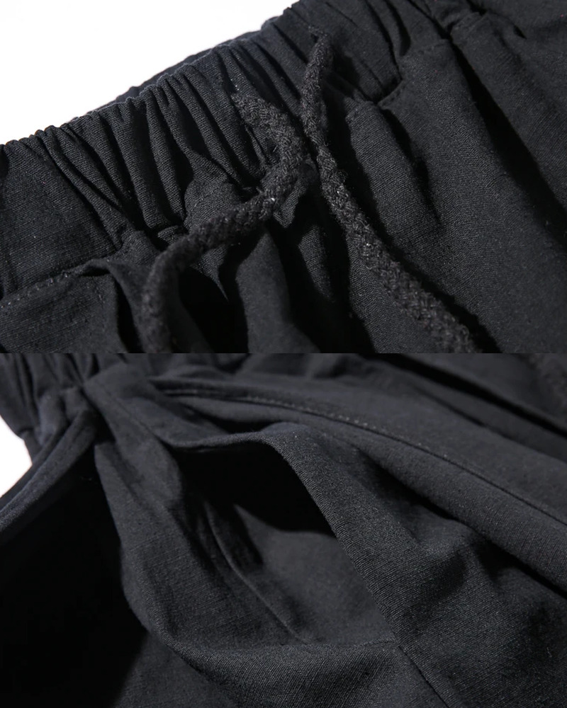 Y2K Grunge Hakama Pants - Retro 90S Fashion, Summer Y2K Outfits, Gothic Y2K Style