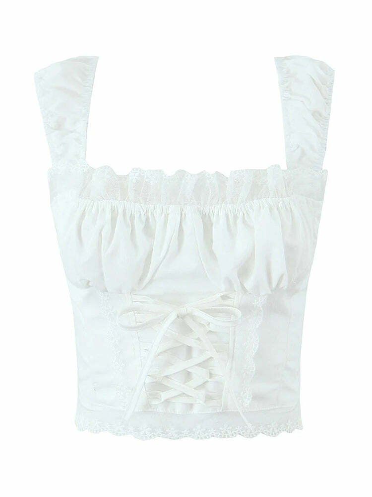 Y2K Grunge Harley Crop Top - Retro 90S Fashion, Summer Y2K Outfits, Pastel Goth Style
