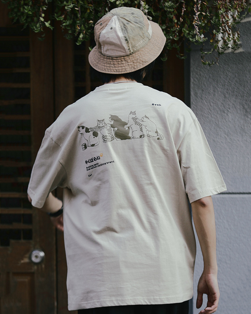 Y2K Grunge Japanese Cat T-Shirt - Retro 90S Summer Outfit, Pastel Goth, Y2K Fashion