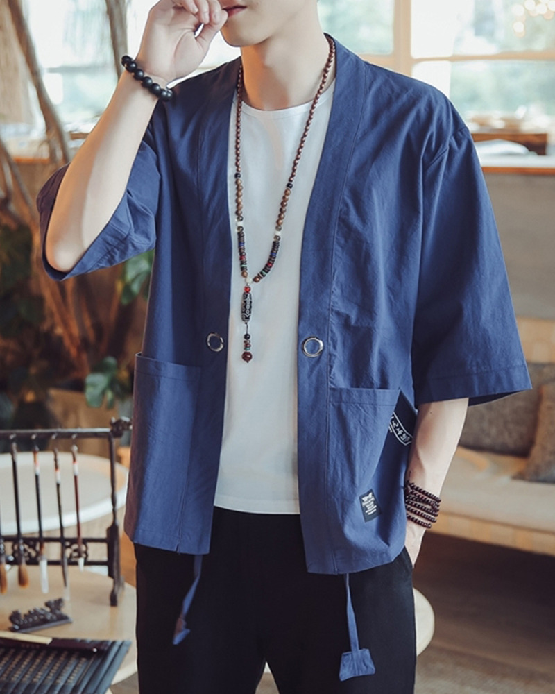 Y2K Grunge Kimono Cardigan - 90S Retro Summer Outfit, Gothic Y2K Fashion For Women