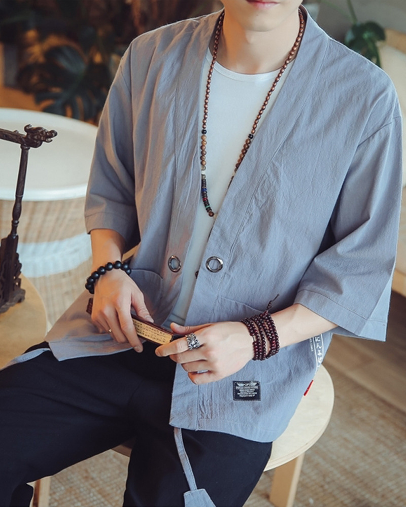 Y2K Grunge Kimono Cardigan - 90S Retro Summer Outfit, Gothic Y2K Fashion For Women