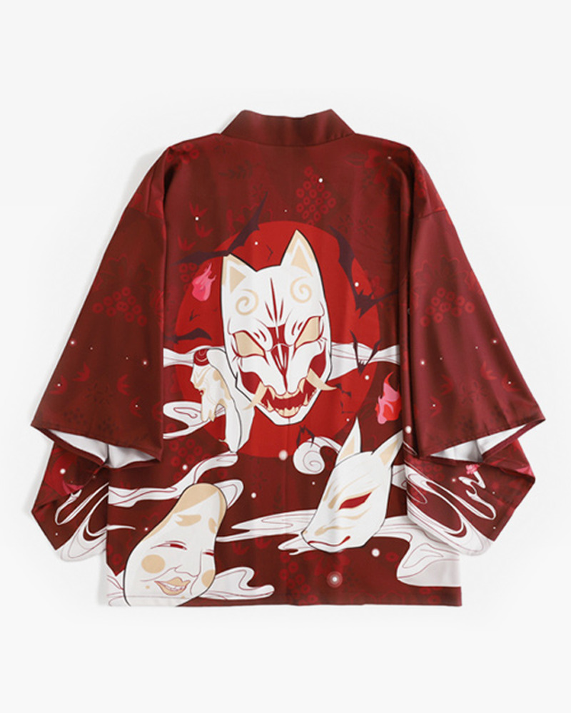 Y2K Grunge Kimono Jacket - Retro 90S Fashion, Summer Outfits, Pastel Goth, Y2K Party Style
