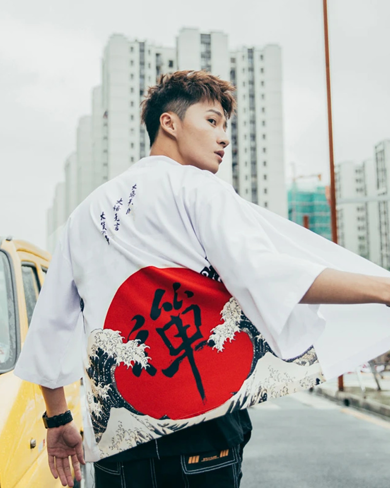 Y2K Grunge Kimono Jacket For Men - Retro 90S Fashion, Summer Outfits, And Party Looks