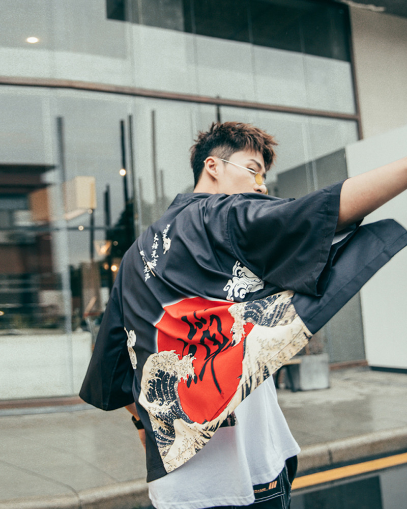 Y2K Grunge Kimono Jacket For Men - Retro 90S Fashion, Summer Outfits, And Party Looks
