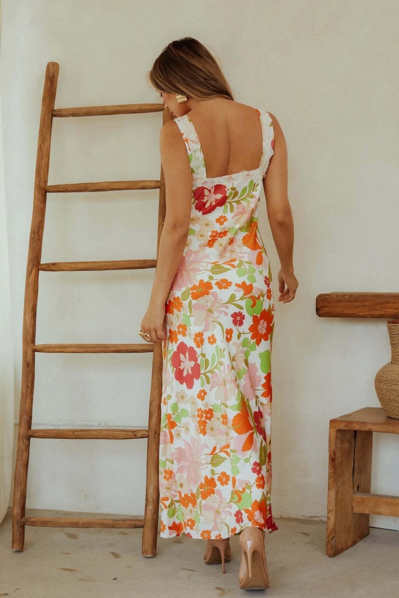 Y2K Grunge Maxi Dress - Retro 90S Summer Outfit, Gothic Y2K Fashion, Pastel Goth Style