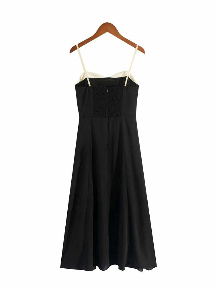 Y2K Grunge Midi Dress - Retro 90S Fashion, Summer Outfits, Party & Club Y2K Style