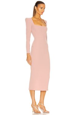 Y2K Grunge Paige Midi Dress - Retro 90S Summer Outfit, Pastel Goth, Y2K Party & Club Fashion