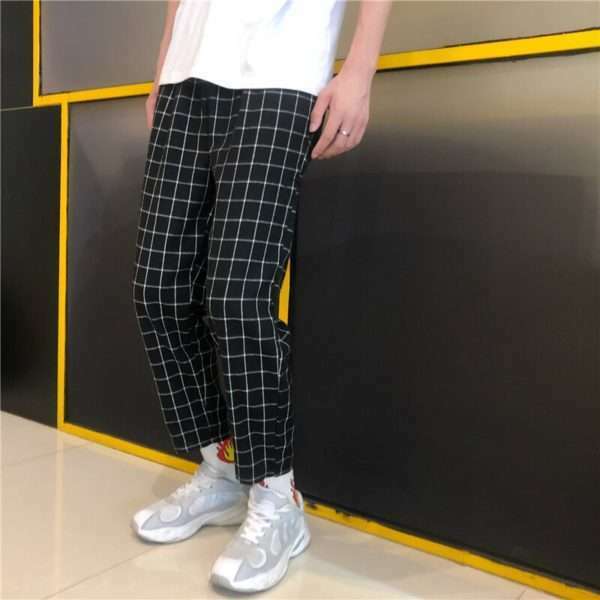 Y2K Grunge Plaid Pants - Retro 90S Summer Outfit, Y2K Fashion, Gothic Y2K, Y2K Club