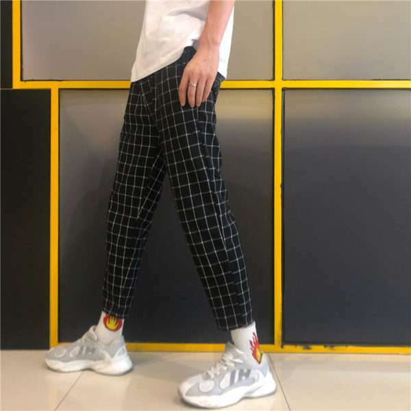Y2K Grunge Plaid Pants - Retro 90S Summer Outfit, Y2K Fashion, Gothic Y2K, Y2K Club