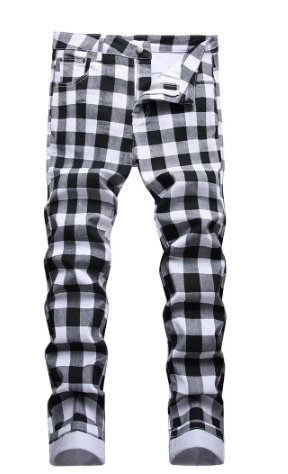 Y2K Grunge Plaid Pants Slim Fit - Retro 90S Fashion, Y2K Summer Outfits, Gothic Y2K Style