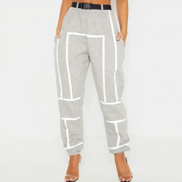Y2K Grunge Reflective Cargo Pants - 90S Fashion, Summer Outfits, Retro Style, Y2K Club Fits