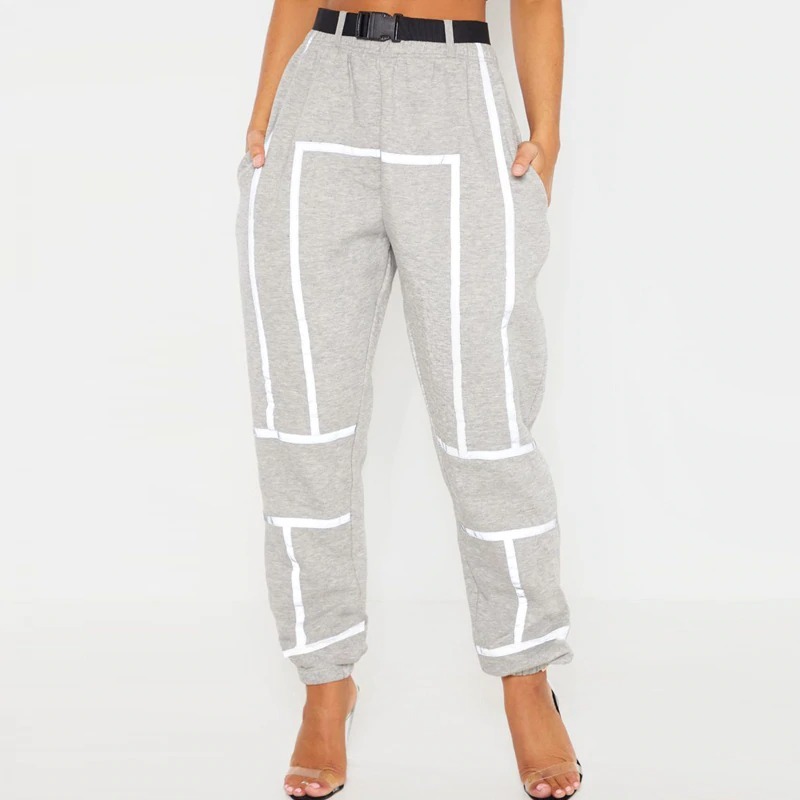 Y2K Grunge Reflective Cargo Pants - 90S Fashion, Summer Outfits, Retro Style, Y2K Club Fits