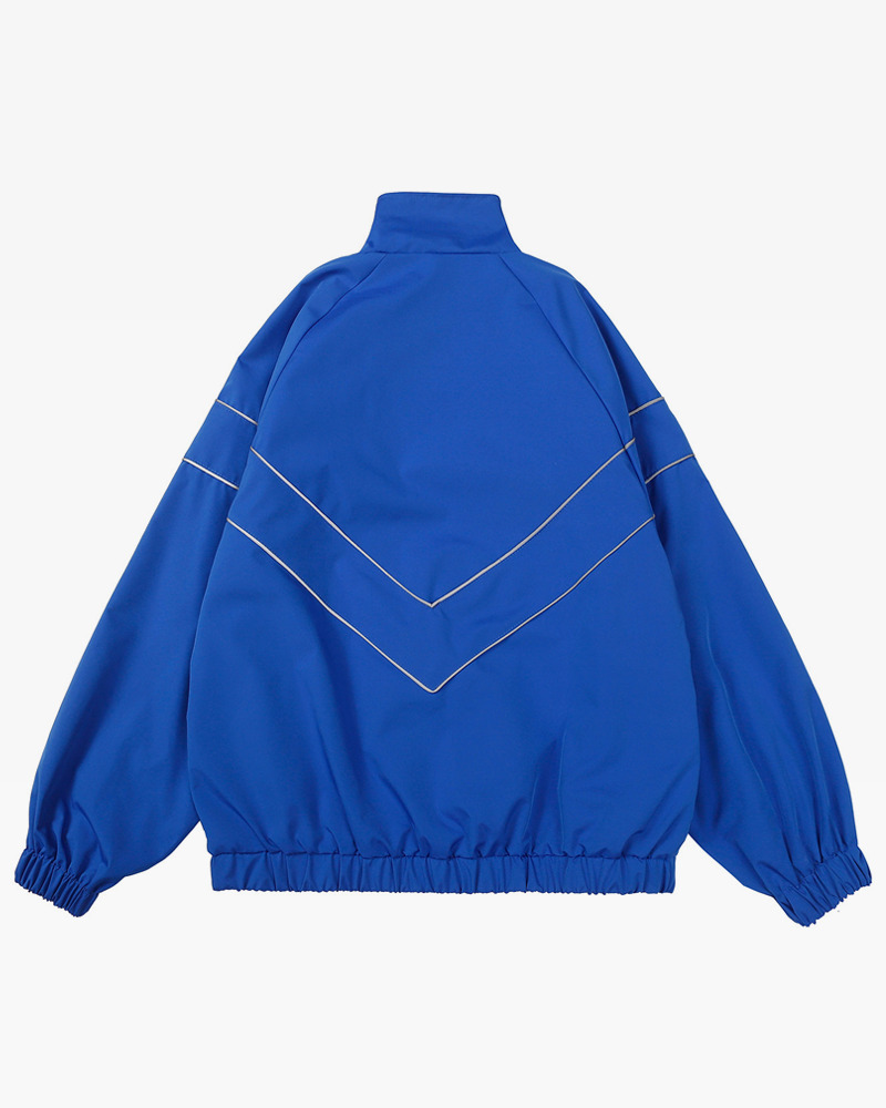 Y2K Grunge Reflective Stripe Jacket - 90S Retro Summer Outfit, Y2K Club & Party Fashion