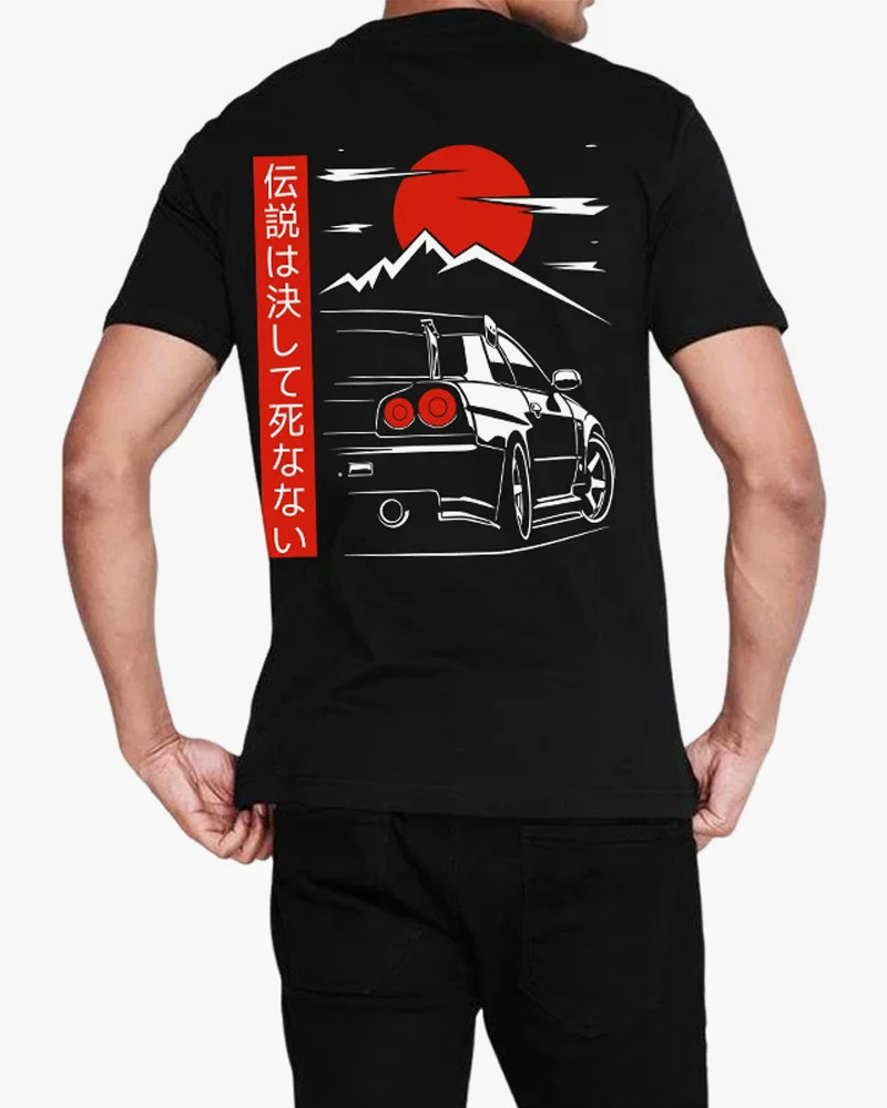 Y2K Grunge Retro 90S Fashion Skyline Shirt - Perfect For Y2K Summer, Party, And Club Outfits