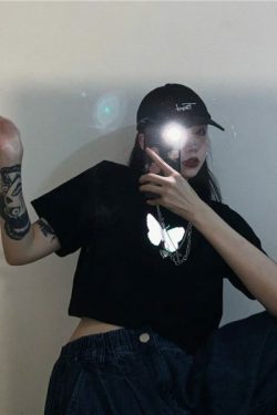 Y2K Grunge Short T-Shirt - 90S Fashion, Y2K Summer Outfits, Retro Style, Y2K Club & Party