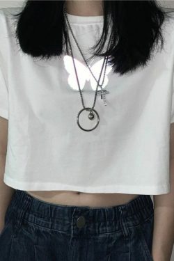 Y2K Grunge Short T-Shirt - 90S Fashion, Y2K Summer Outfits, Retro Style, Y2K Club & Party