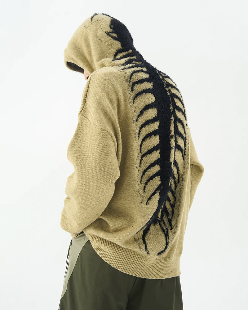 Y2K Grunge Skeleton Hoodie Jacket - 90S Retro Goth Fashion, Perfect For Y2K Summer Outfits