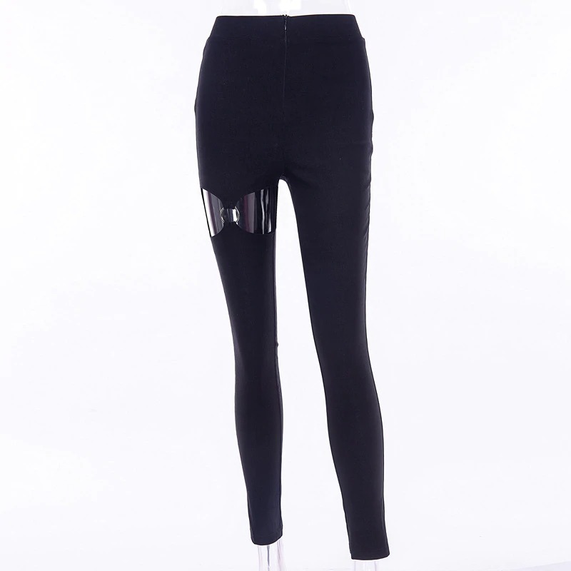 Y2K Grunge Skinny Gothic Pants - Retro 90S Fashion, Summer Outfits, And Club Party Looks