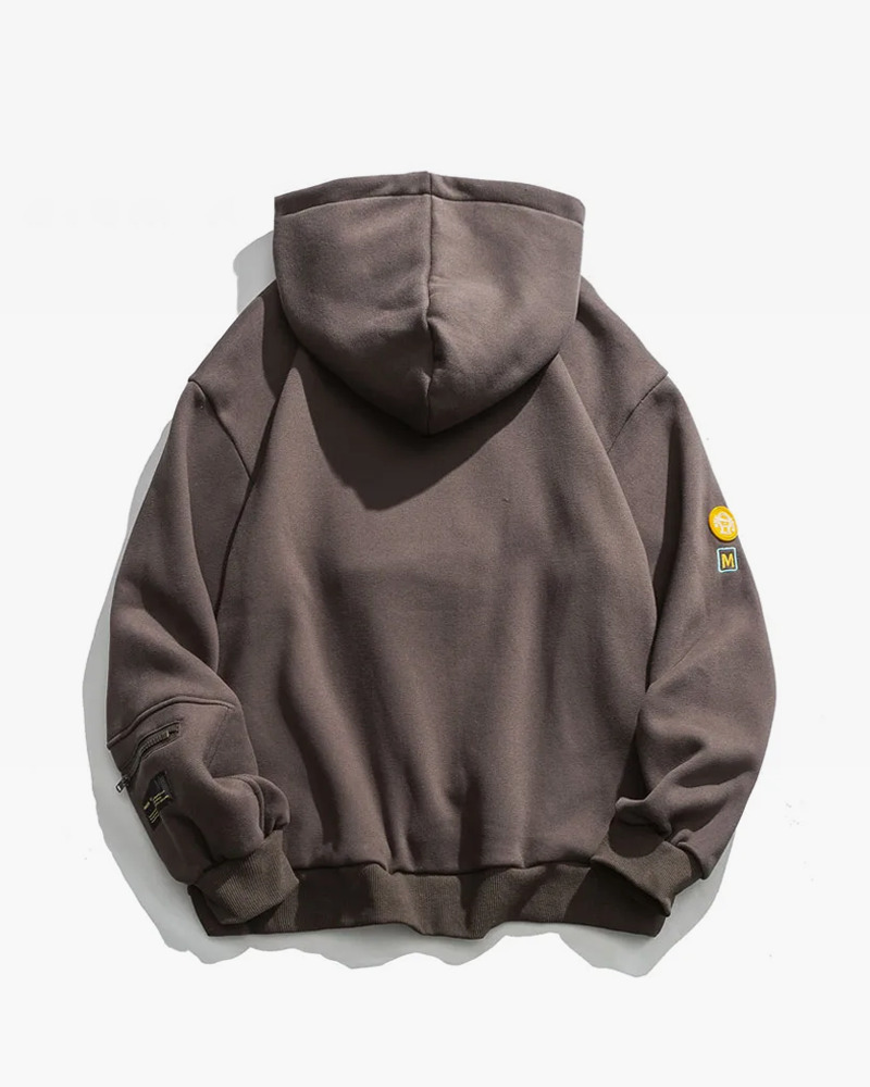 Y2K Grunge Smiley Face Hoodie - Retro 90S Fashion, Summer Y2K Outfits, Pastel Goth Style