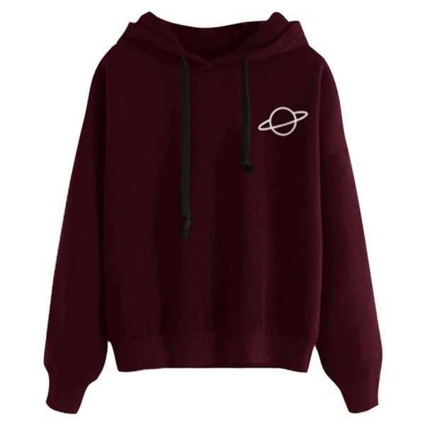 Y2K Grunge Space Logo Hoodie - Retro 90S Fashion, Summer Outfits, And Pastel Goth Style