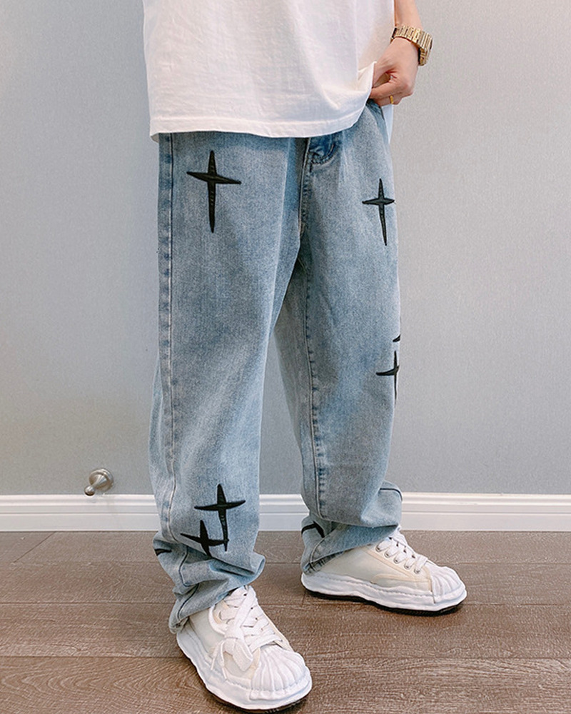 Y2K Grunge Sparkle Jeans - Retro 90S Fashion, Summer Outfits, And Party Looks