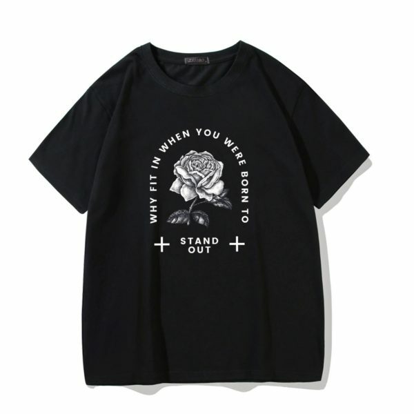 Y2K Grunge Stand Out T-Shirt - Retro 90S Fashion, Summer Outfits, And Popstar Vibes