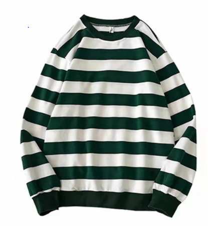 Y2K Grunge Striped Long Sleeve Shirt - Retro 90S Fashion, Summer Y2K Outfits, Pastel Goth Style