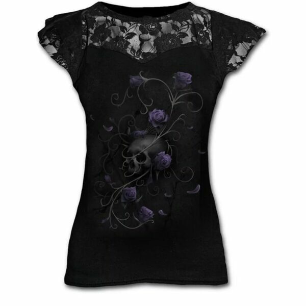 Y2K Grunge Summer Outfit - Retro 90S Fashion, Baby Tees, Y2K Skirt & Shorts, Gothic Y2