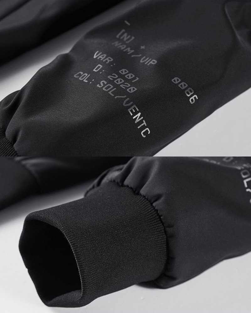 Y2K Grunge Techwear Bomber Jacket - 90S Retro Summer Outfit, Gothic Y2K Fashion