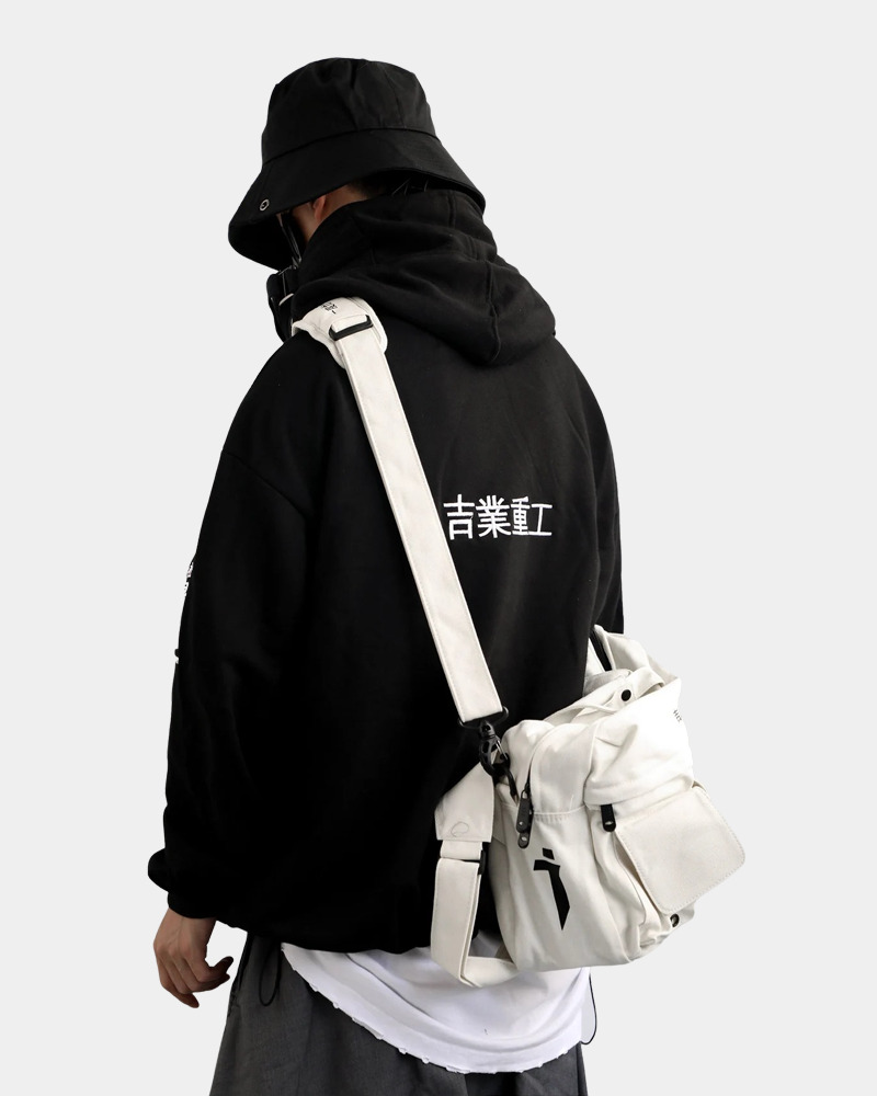 Y2K Grunge Techwear Hoodie - 90S Retro, Gothic, Pastel Goth, Y2K Club & Party Outfits