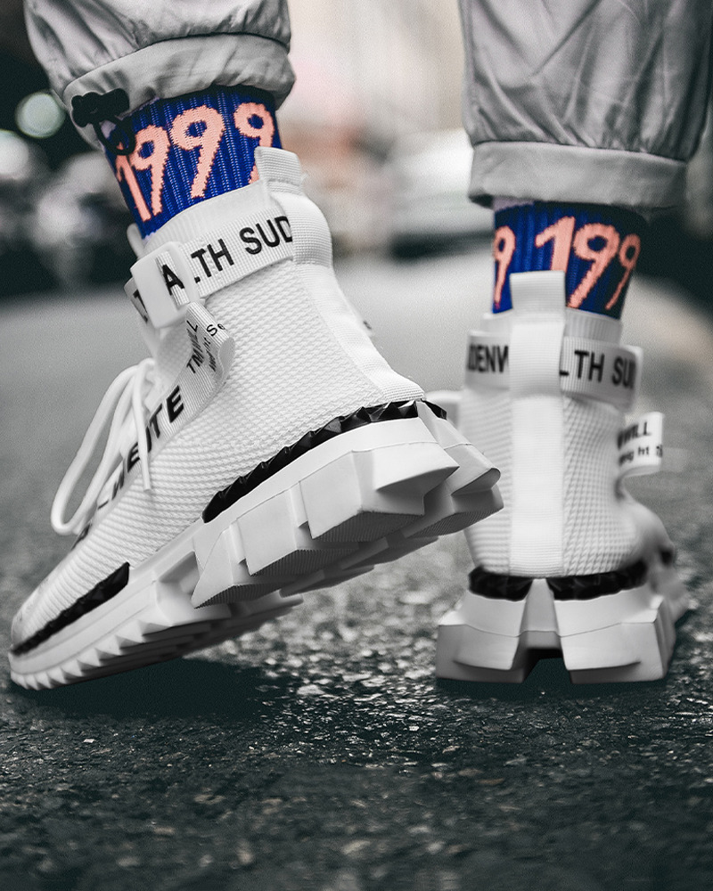 Y2K Grunge Techwear Shoes - Retro 90S Fashion, Gothic Y2K, Hip Hop Style, Y2K Club Outfits