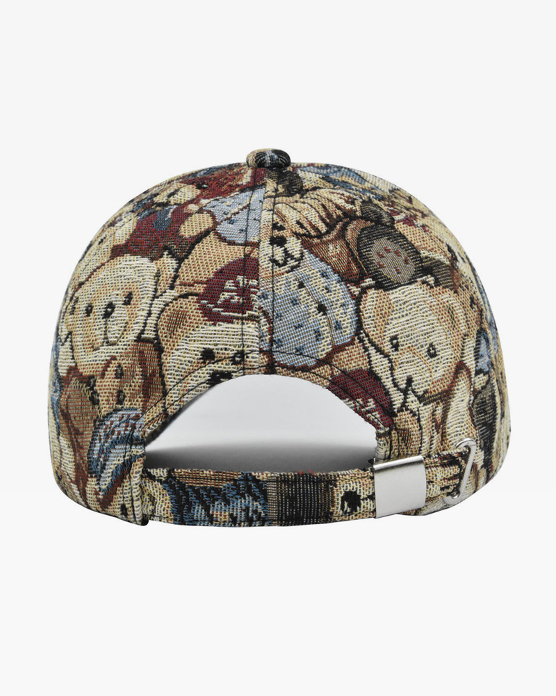 Y2K Grunge Teddy Bear Baseball Cap - Retro 90S Fashion, Summer Y2K Outfits, Pastel Goth Style