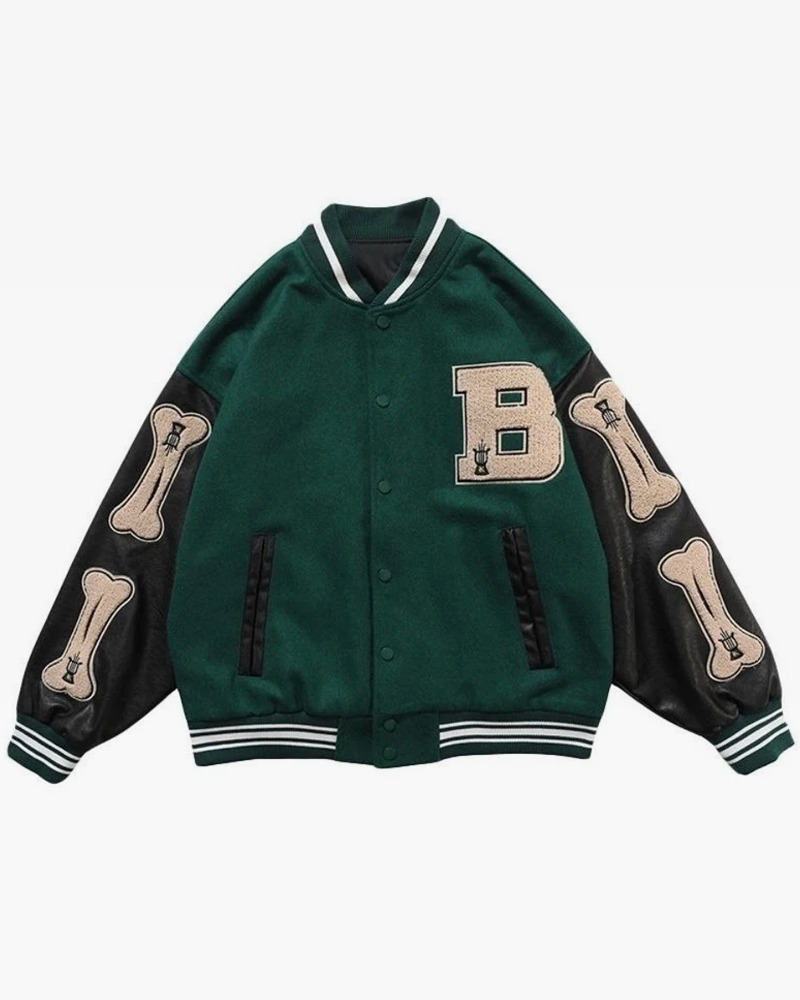 Y2K Grunge Varsity Jacket - Retro 90S Fashion, Summer Outfits, And Club Party Style