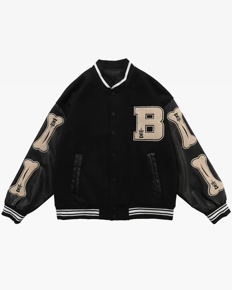 Y2K Grunge Varsity Jacket - Retro 90S Fashion, Summer Outfits, And Club Party Style