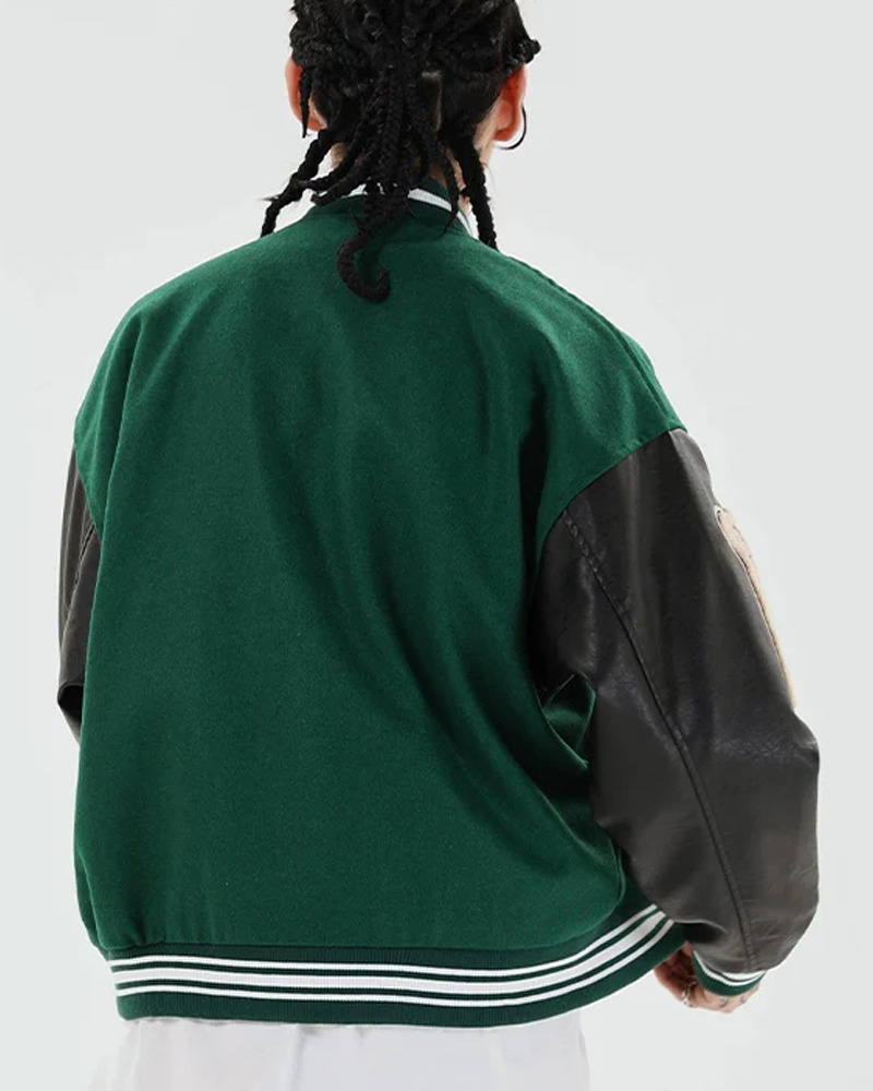 Y2K Grunge Varsity Jacket - Retro 90S Fashion, Summer Outfits, And Club Party Style